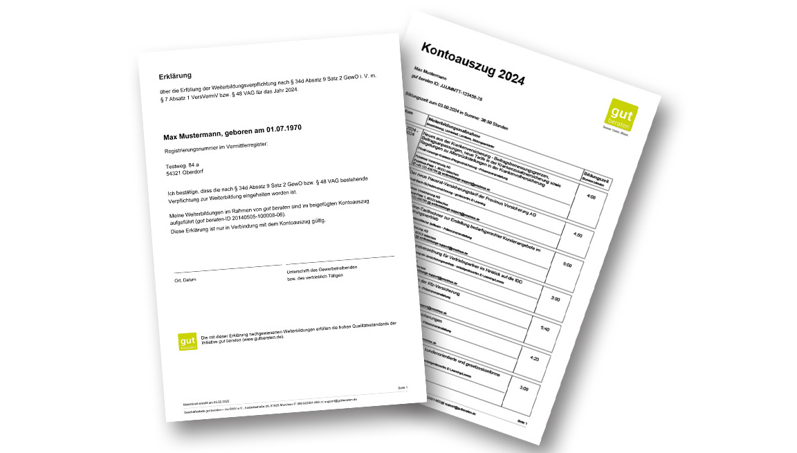 Versand der Erklärungen über Weiterbildungszeit startet Versand der Erklärungen über Weiterbildungszeit startet